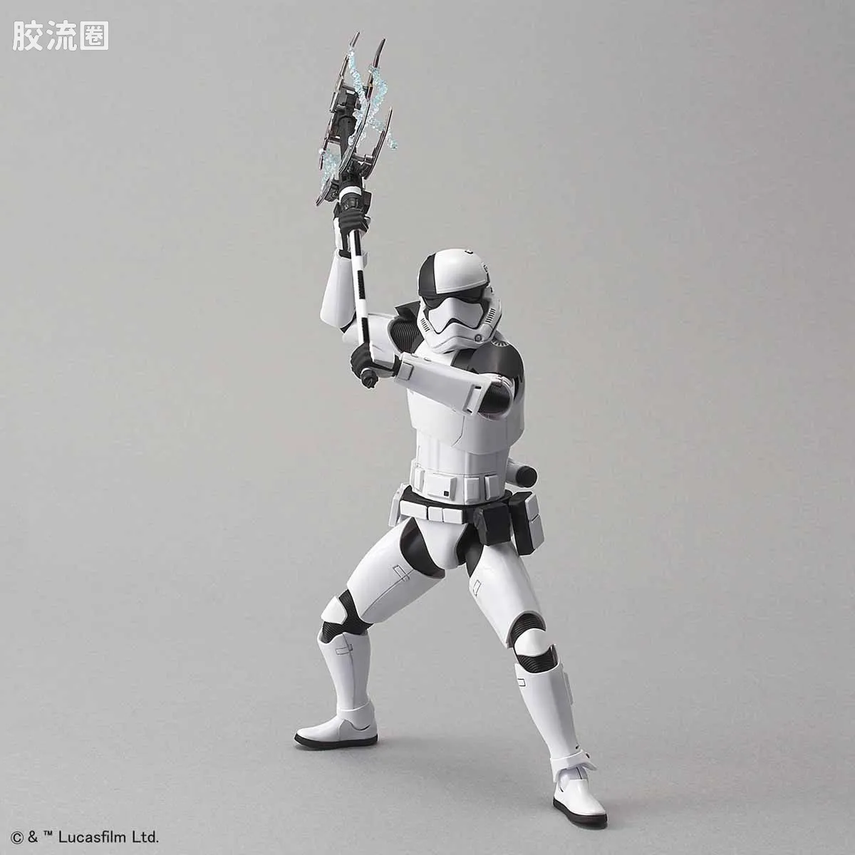 万代 星球大战系列拼装模型 人物系列 1/12 第一秩序行刑队 - 图片